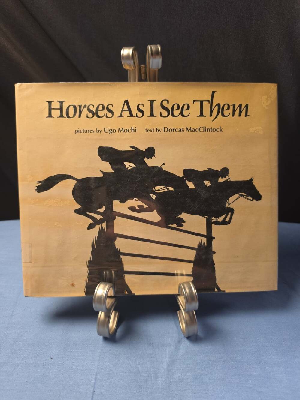 Horses As I See Them 1980 1st Ed 1st Print Dorcas MacClintock Ugo Mochi Ex-lib